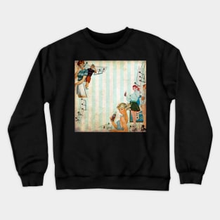 Rock Around the Clock Crewneck Sweatshirt